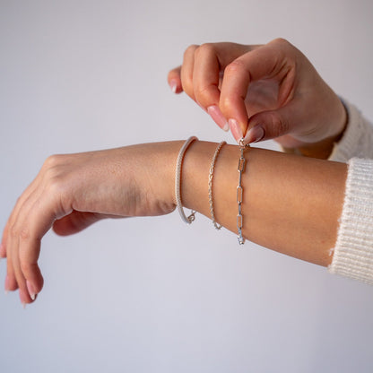 Armband Frame Silber
