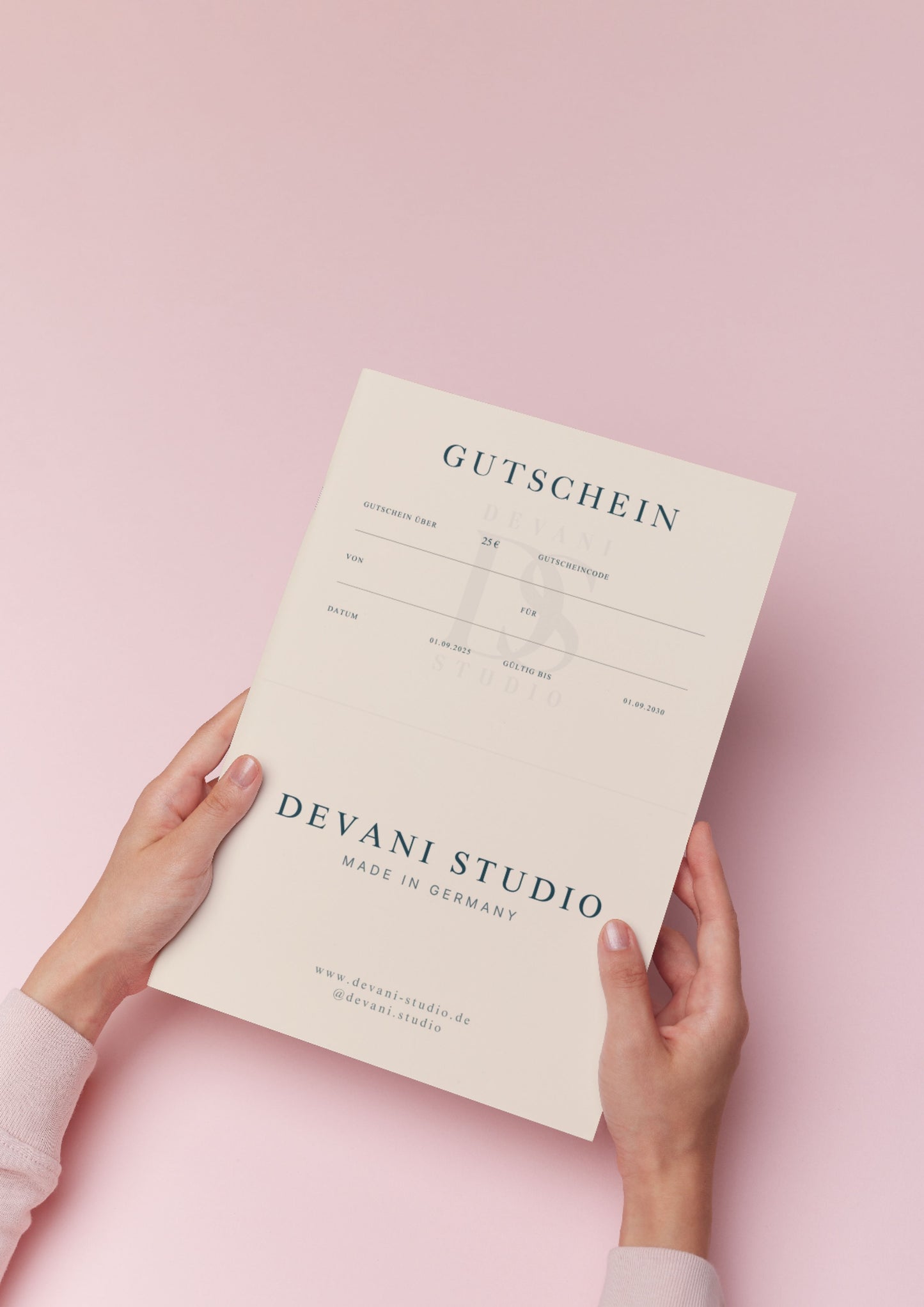 Gutschein zum Ausdrucken