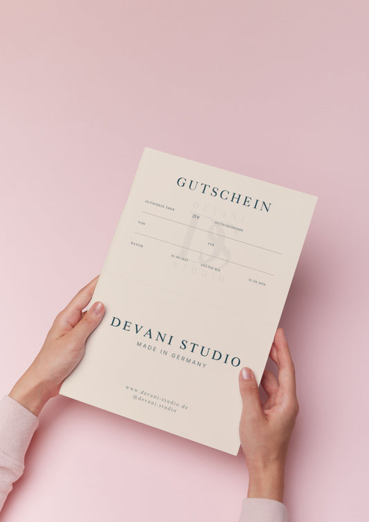 Gutschein zum Ausdrucken