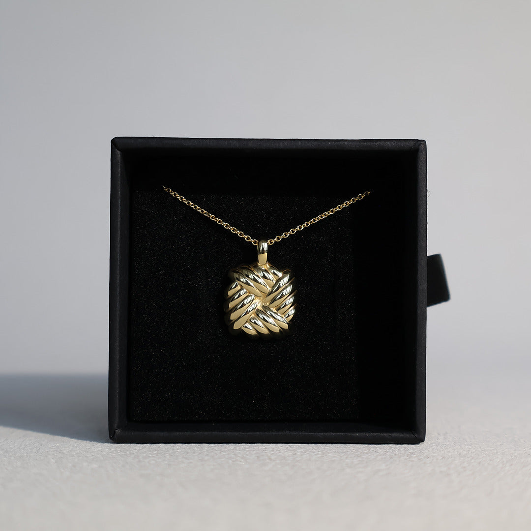 Kette Knoten Gold